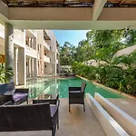 Lux 1 Bedroom With Rooftop Pool In Tulum Jungle At Paraiso