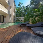 Lux 1 Bedroom With Rooftop Pool In Tulum Jungle At Paraiso