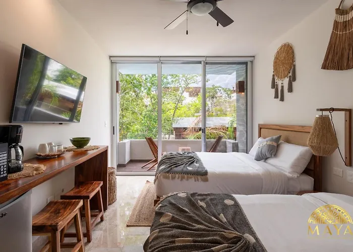 Nhoa 207C Lux 1Br Condo Pool View In Aldea Zama