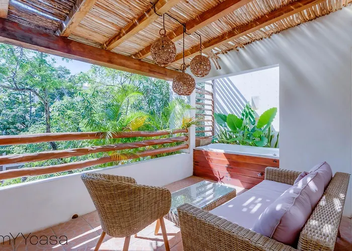 Beautiful Villa With Private Jacuzzi In Aldea Zama