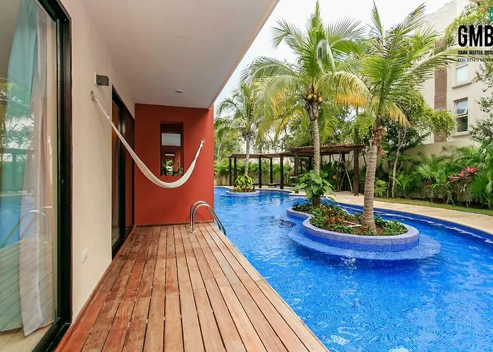 Apartment Swim Up- 2 Bdr & 2 Bike In Tulum
