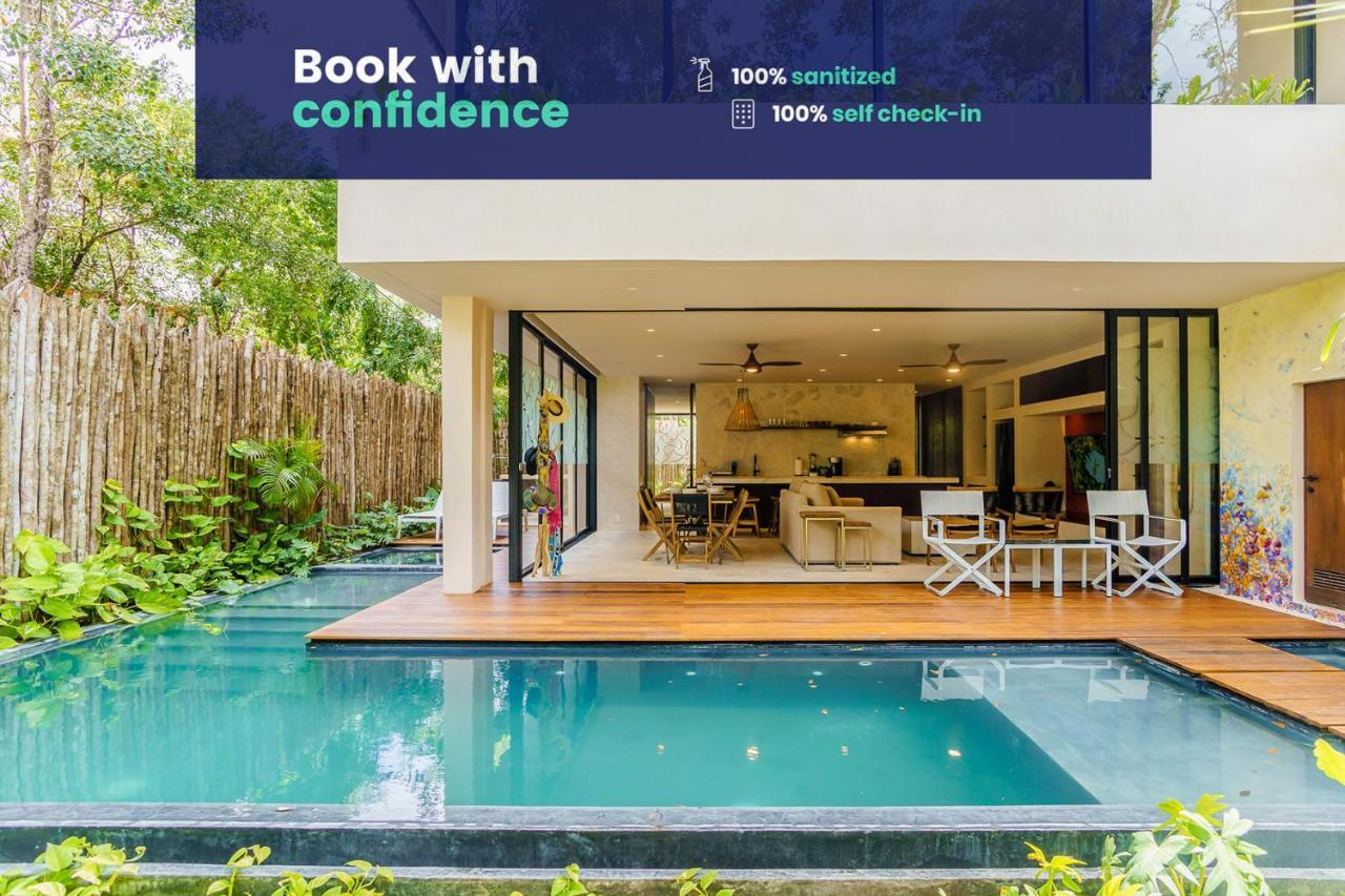 Apartamento Gorgeous Flowy Space With Wrap-around Private Pool Tulum