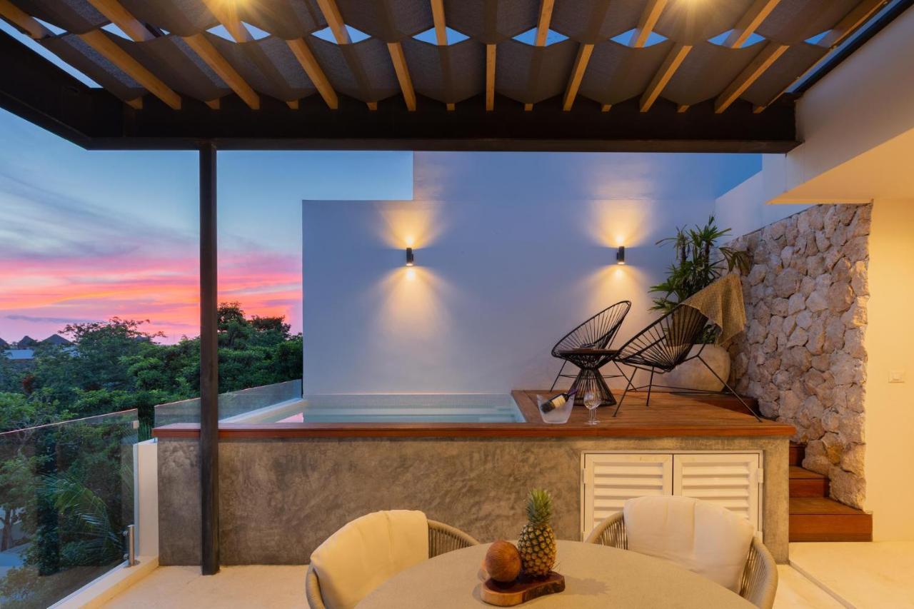 Сasa de vacaciones Bäak- Ph3a- Ixchel Penthouse Studio Private Rooftop Pool Tulum