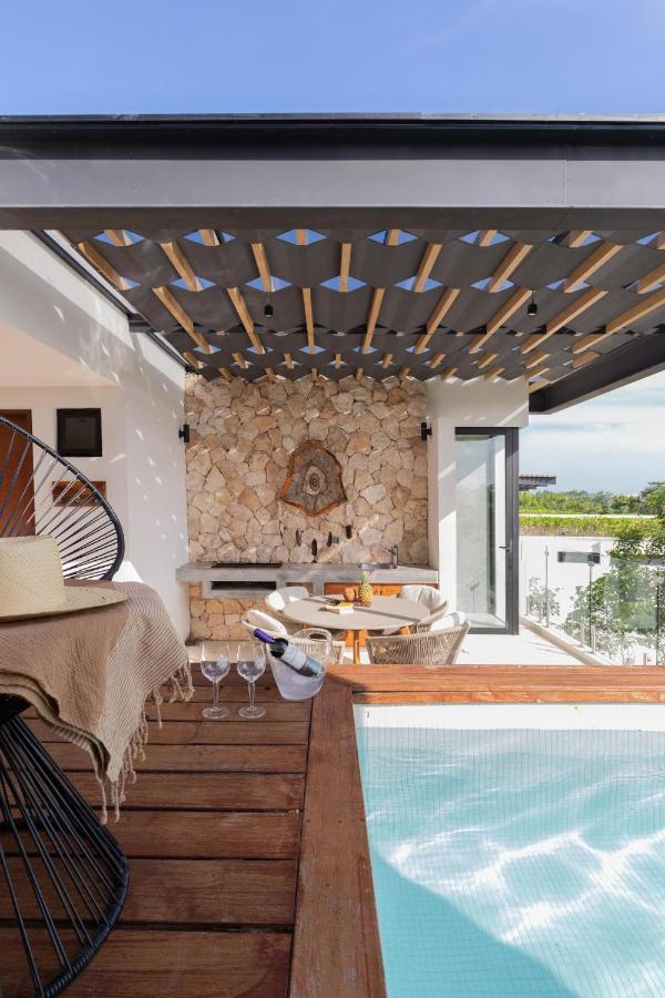 Сasa de vacaciones Bäak- Ph3a- Ixchel Penthouse Studio Private Rooftop Pool Tulum