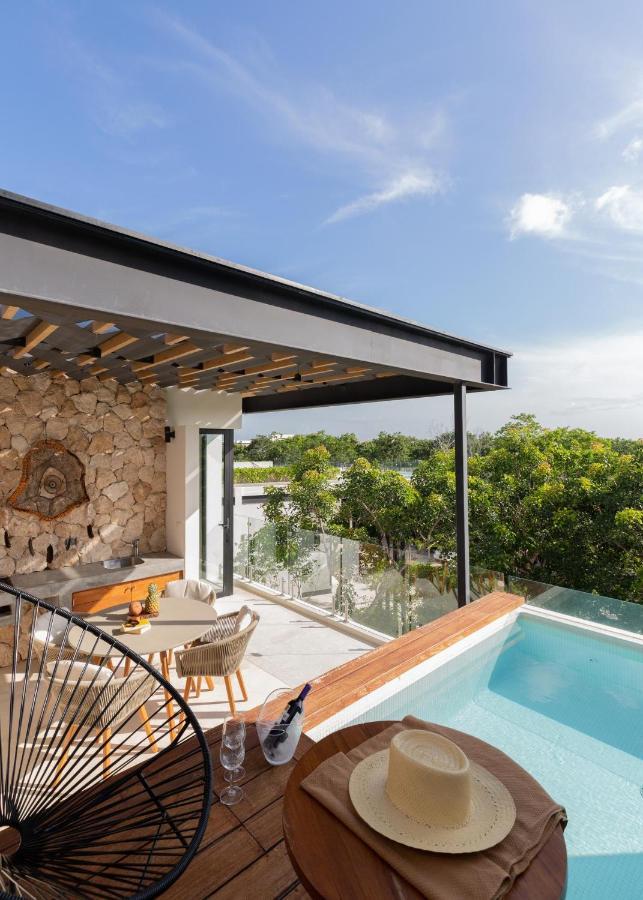 Сasa de vacaciones Bäak- Ph3a- Ixchel Penthouse Studio Private Rooftop Pool