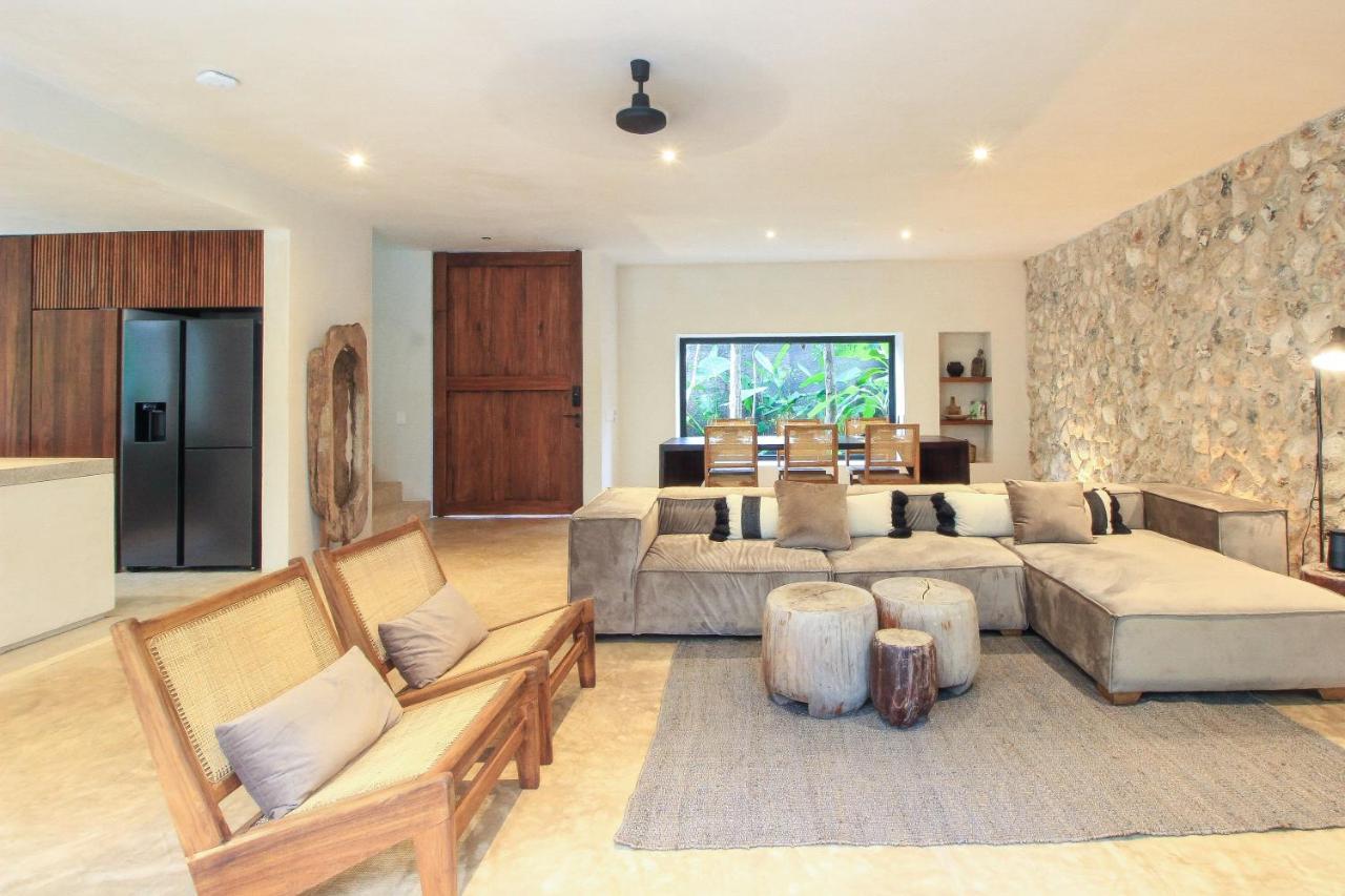 Сasa de vacaciones Elegant Boho Style Jungle Views In Rooftop Deck & Outstanding Raw Pool In Holistika Tulum