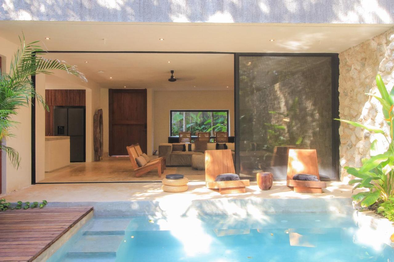 Сasa de vacaciones Elegant Boho Style Jungle Views In Rooftop Deck & Outstanding Raw Pool In Holistika
