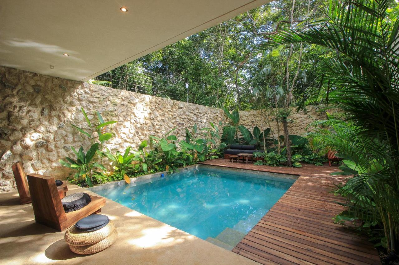 Elegant Boho Style Jungle Views In Rooftop Deck & Outstanding Raw Pool In Holistika Сasa de vacaciones *