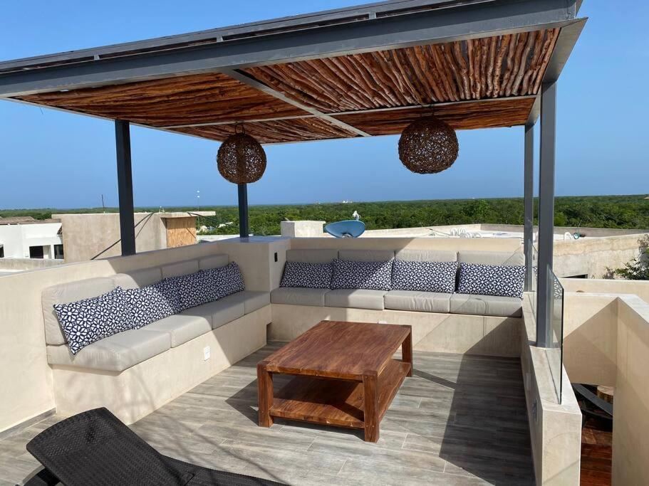 Kataleya By Zaazil - New Luxury Amazing Combo For Up To 20 People - Penthouse Aptartment , Private Pool, Terrace , Roof And Hot Tub In Luum Zama In The Jungle