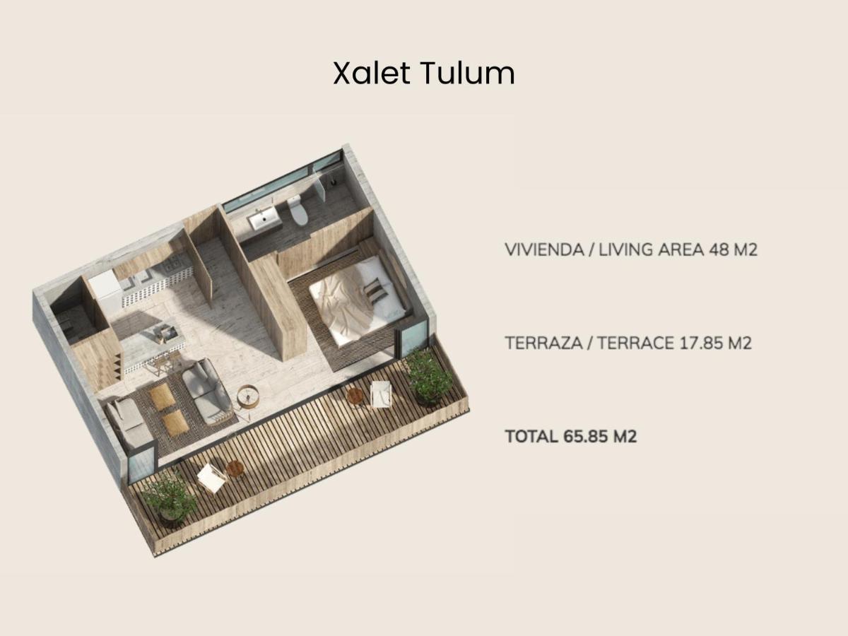 Private Cenote, Eco-friendly Design In Luxury - Xalet B201 Apartamento Tulum