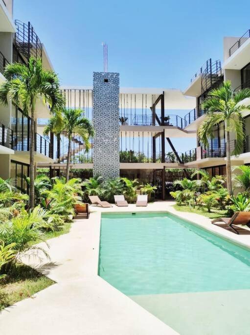 306 Amena 1br Penthouse W/ Gym & Private Pool/rooftop Apartamento
