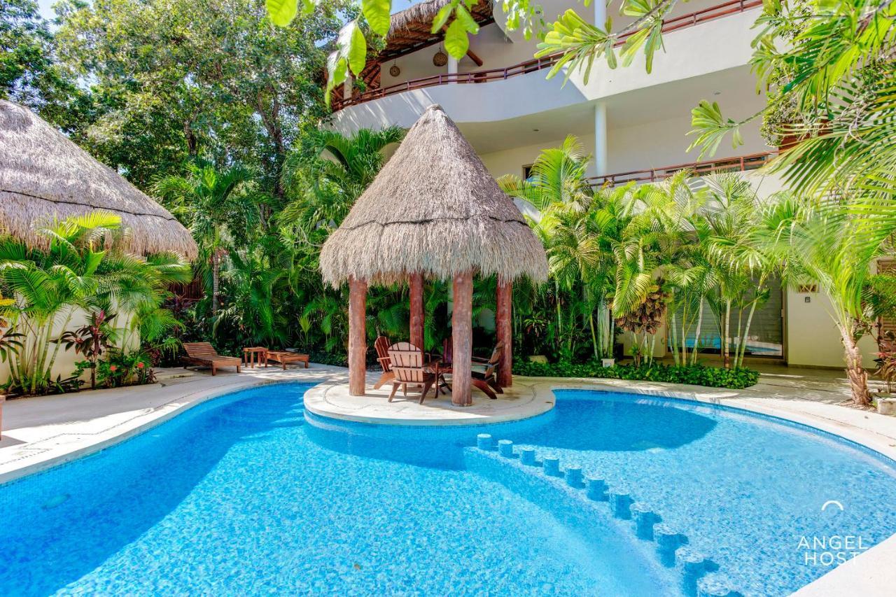 Complex With An Alluring Pool & Tropical Vibes By Stella Rentals! Apartamento Tulum