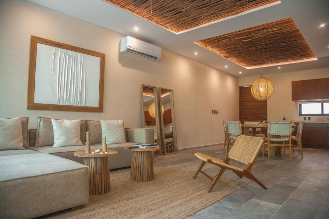 Kataleya By Zaazil - New Luxury Amazing Combo For Up To 20 People - Penthouse Aptartment , Private Pool, Terrace , Roof And Hot Tub In Luum Zama In The Jungle Apartamento Tulum