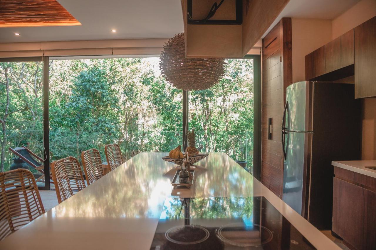 Kataleya By Zaazil - New Luxury Amazing Combo For Up To 20 People - Penthouse Aptartment , Private Pool, Terrace , Roof And Hot Tub In Luum Zama In The Jungle Tulum