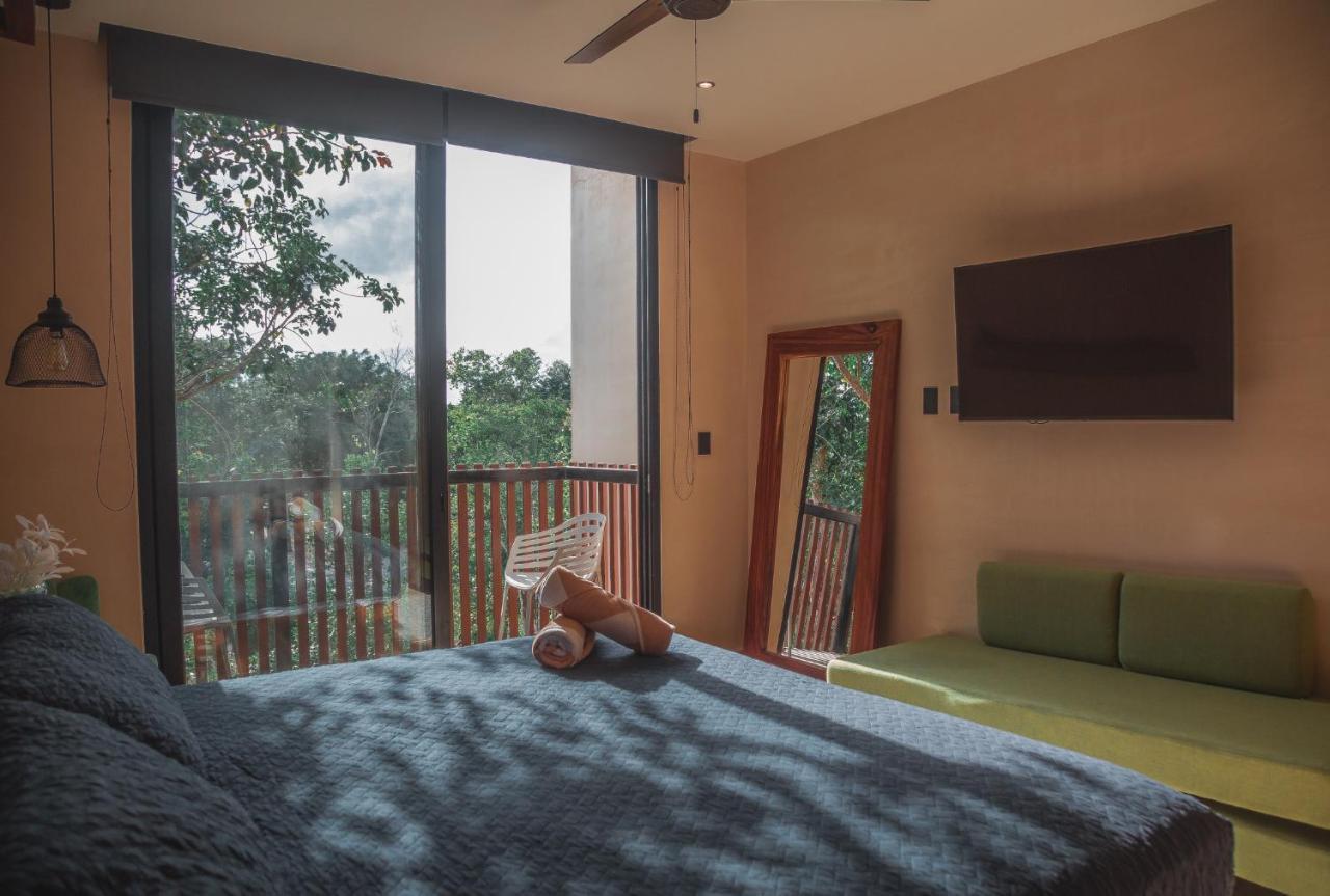 Apartamento Kataleya By Zaazil - New Luxury Amazing Combo For Up To 20 People - Penthouse Aptartment , Private Pool, Terrace , Roof And Hot Tub In Luum Zama In The Jungle Tulum