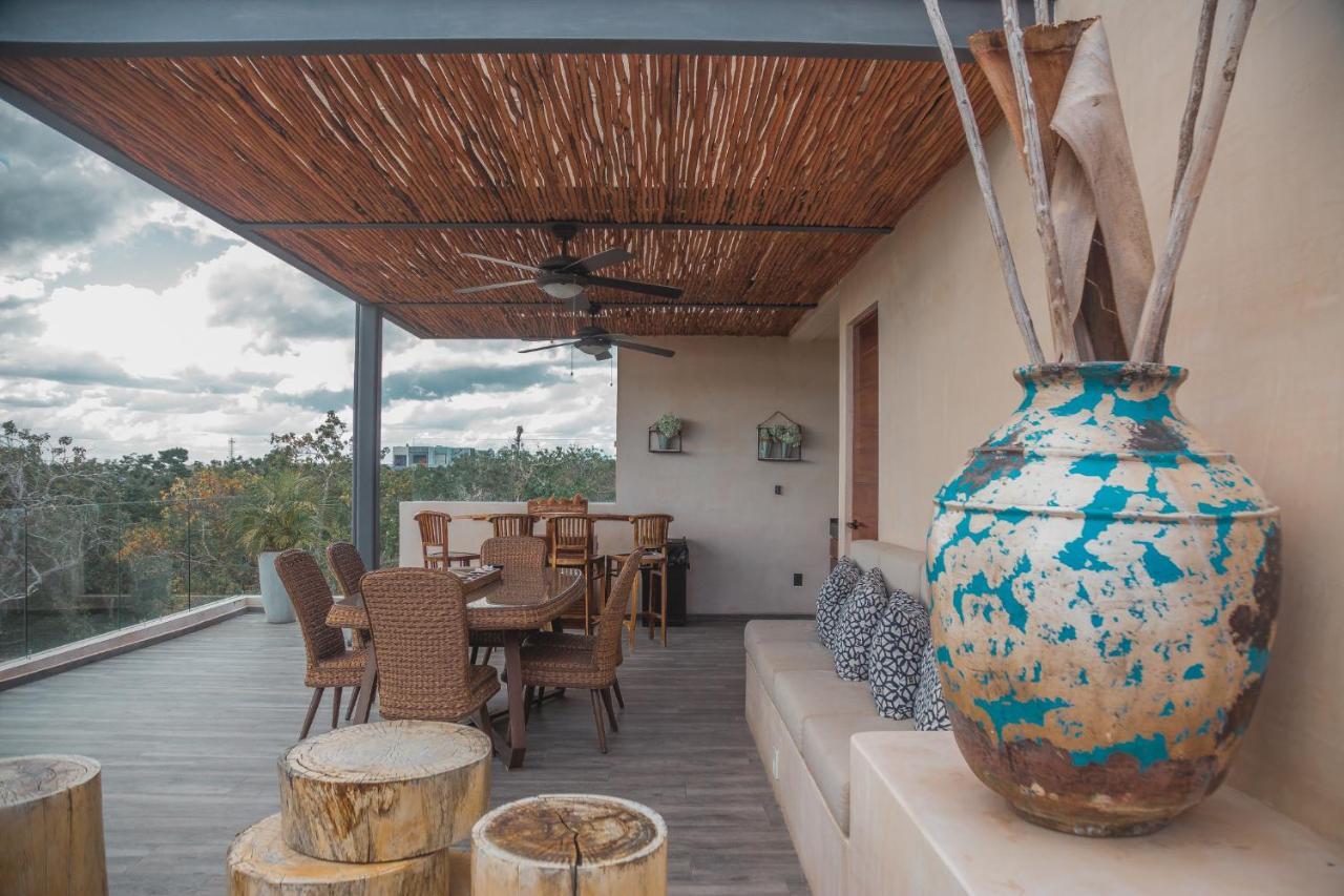 Kataleya By Zaazil - New Luxury Amazing Combo For Up To 20 People - Penthouse Aptartment , Private Pool, Terrace , Roof And Hot Tub In Luum Zama In The Jungle * Tulum