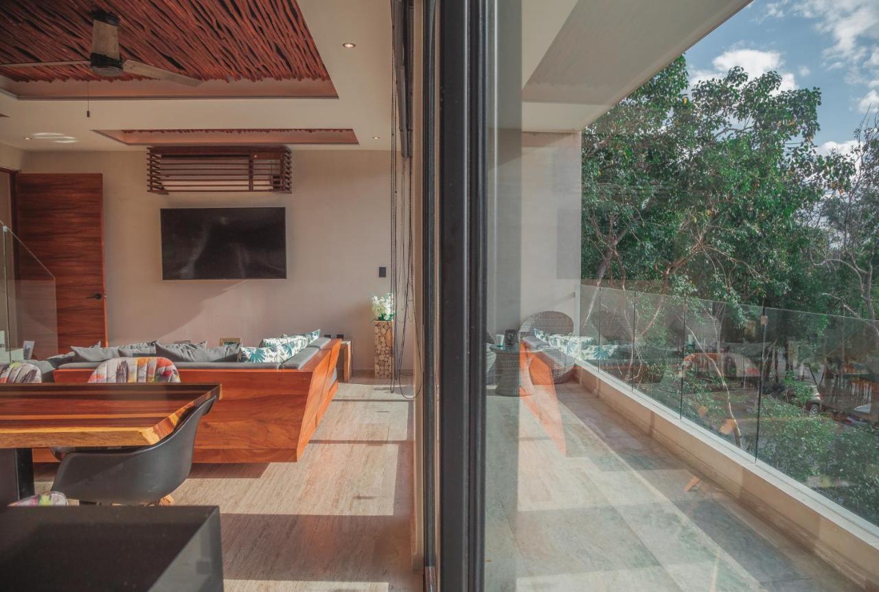 Kataleya By Zaazil - New Luxury Amazing Combo For Up To 20 People - Penthouse Aptartment , Private Pool, Terrace , Roof And Hot Tub In Luum Zama In The Jungle Tulum