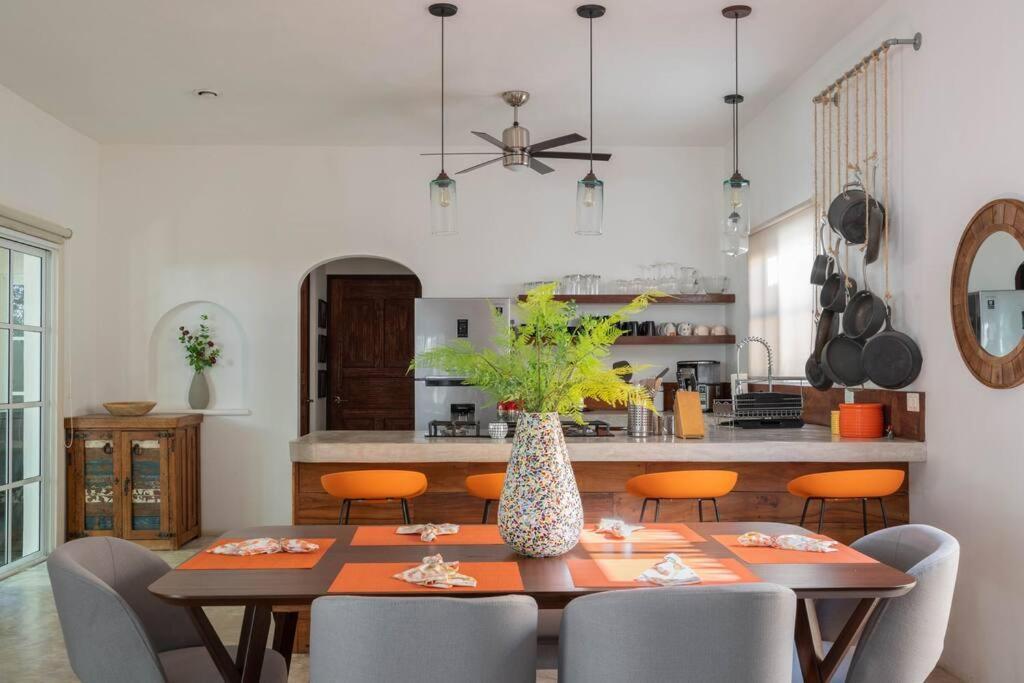 Beautiful Mexican Style Villa/3 With Pool Tulum