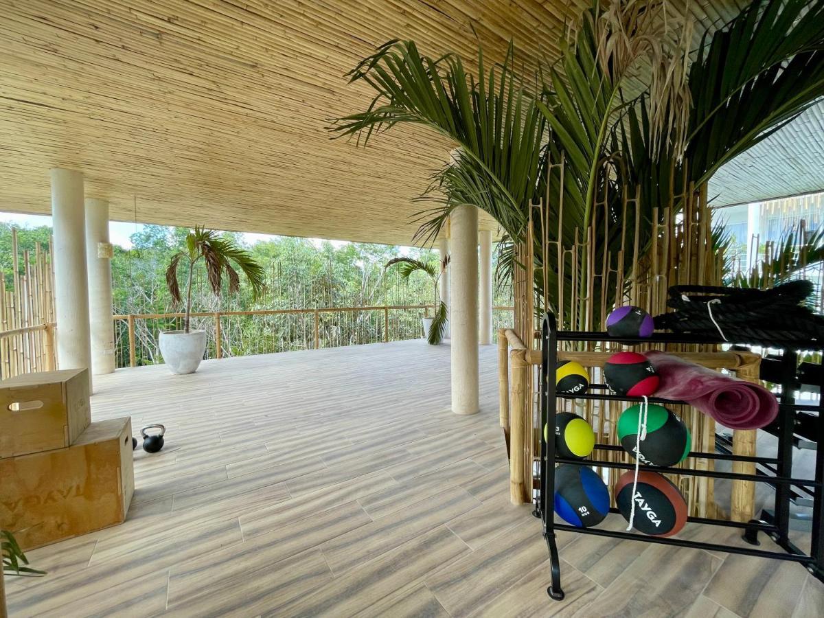 Beautiful Swim-up With Private Terrace, Pool And Jungle Gym Apartamento Tulum