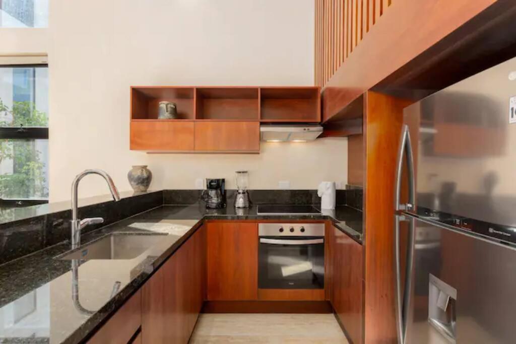 Apartamento Jungle Penthouse With *private Plunge Pool*/aldea Zama Tulum