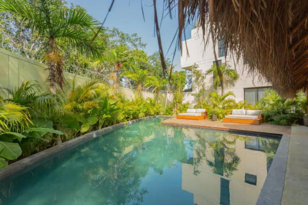 Jungle Penthouse With *private Plunge Pool*/aldea Zama Apartamento
