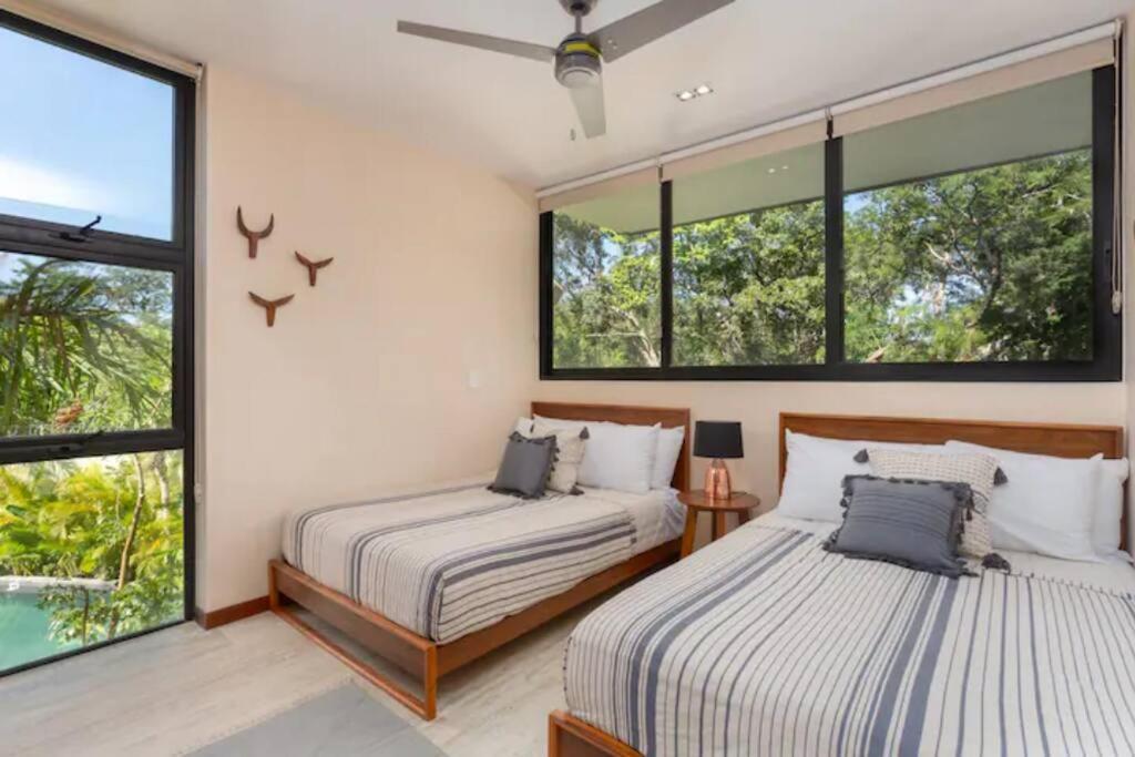 Jungle Penthouse With *private Plunge Pool*/aldea Zama Apartamento