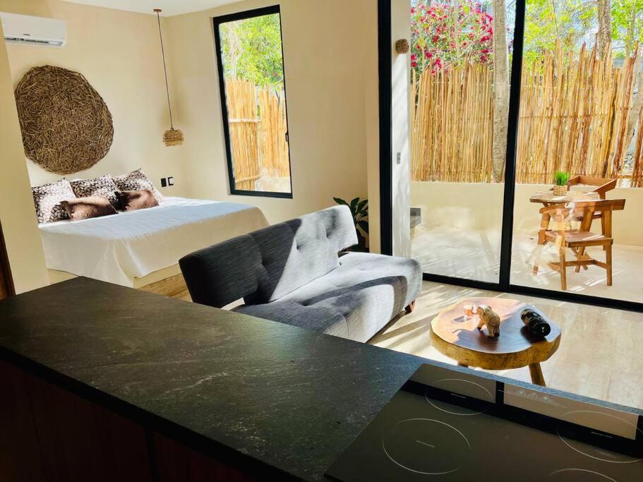 W/plunge Pool & Kitchen Apartamento Tulum
