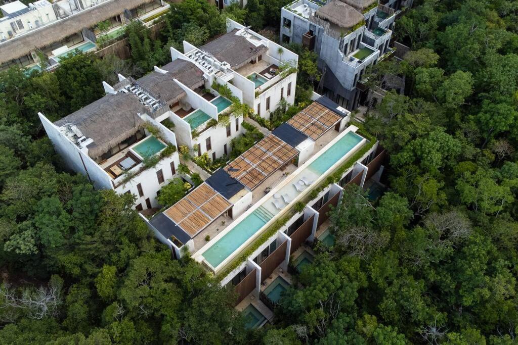 Apartamento Bajocielo107 Lux 2br Priv Pool In Aldea Zama