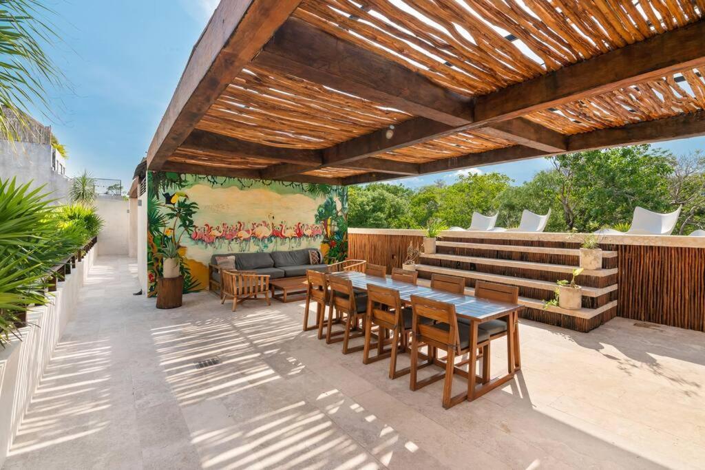 Apartamento Bajocielo107 Lux 2br Priv Pool In Aldea Zama *