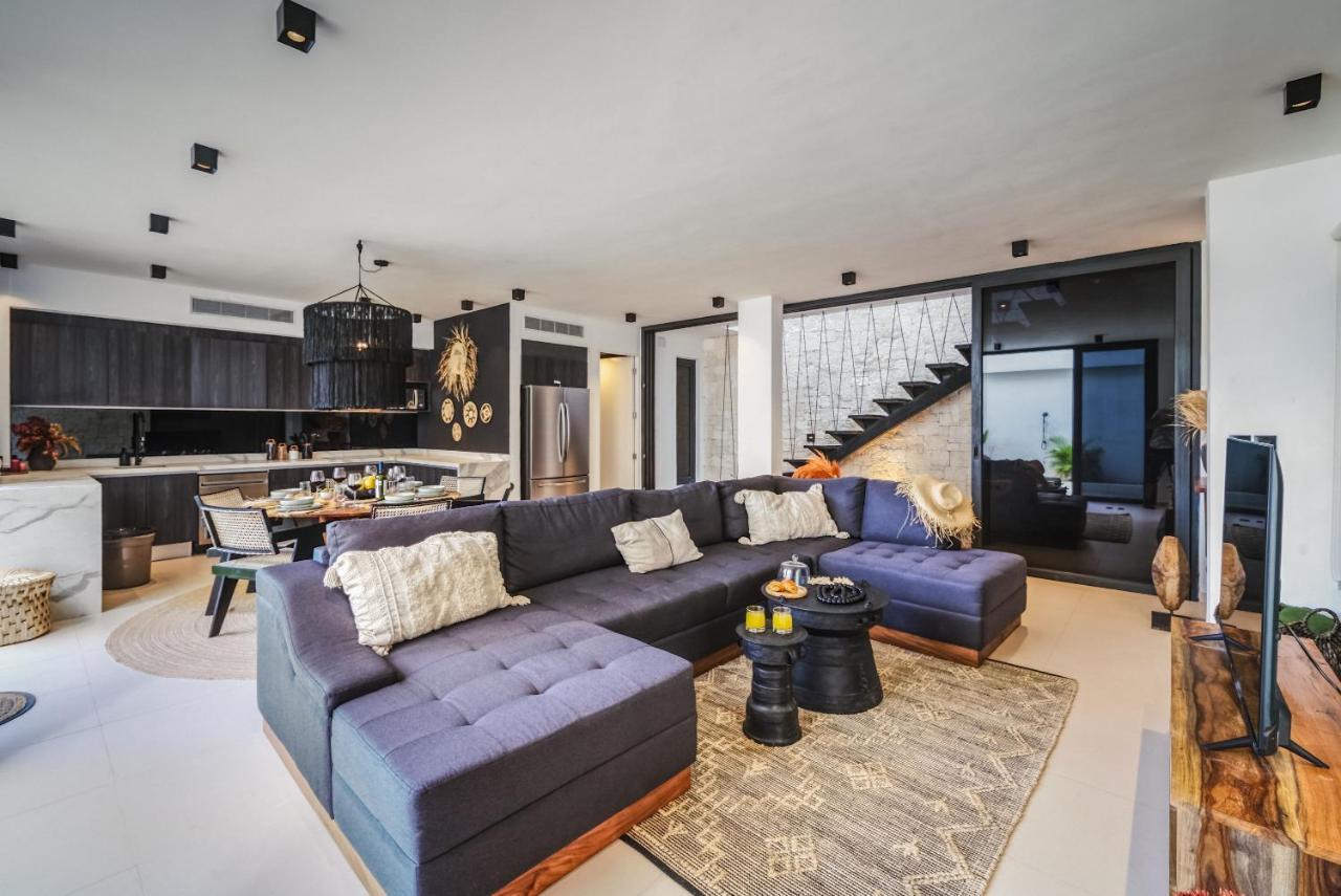Apartamento 2br Coworking Freestanding Bathtub Private Pool Tulum