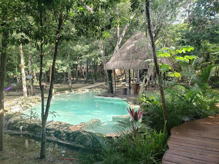 Jungle Chic In Chemuyil Villa Tulum