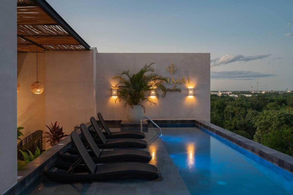 Frida's Artsy With Own Mural, Outdoor Tub & Rooftop Pool * Tulum
