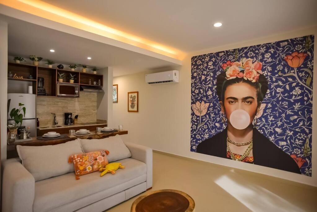 Apartamento Frida's Artsy With Own Mural, Outdoor Tub & Rooftop Pool