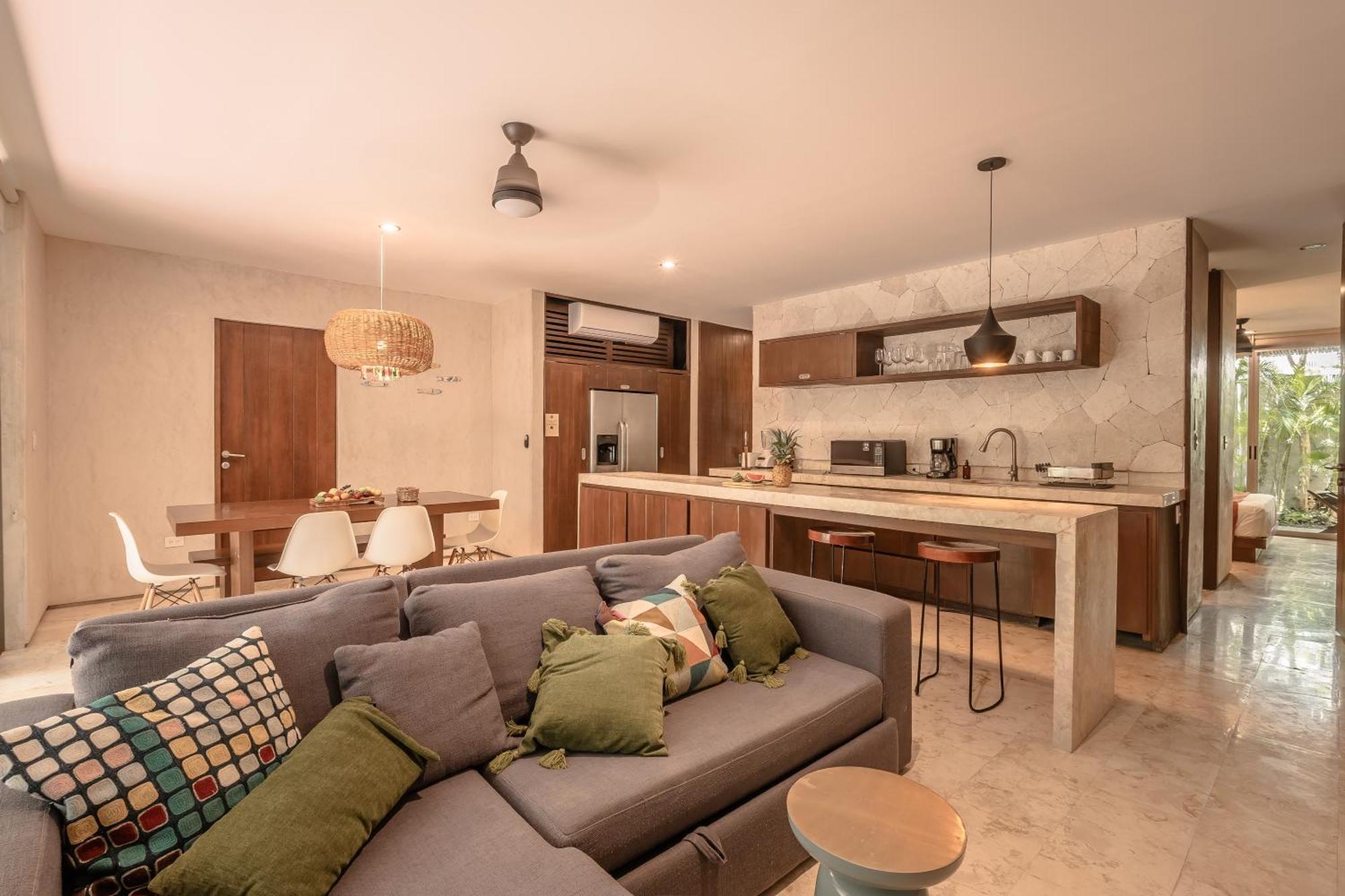 Monet - Free Pass & Bikes & Private Pool & 24hrs Security Apartamento Tulum