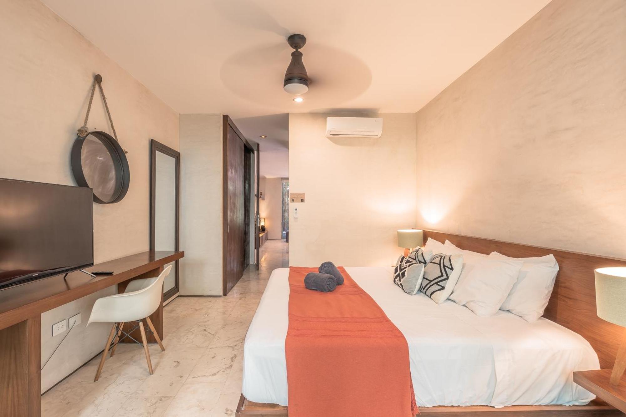 Monet - Free Pass & Bikes & Private Pool & 24hrs Security Apartamento Tulum