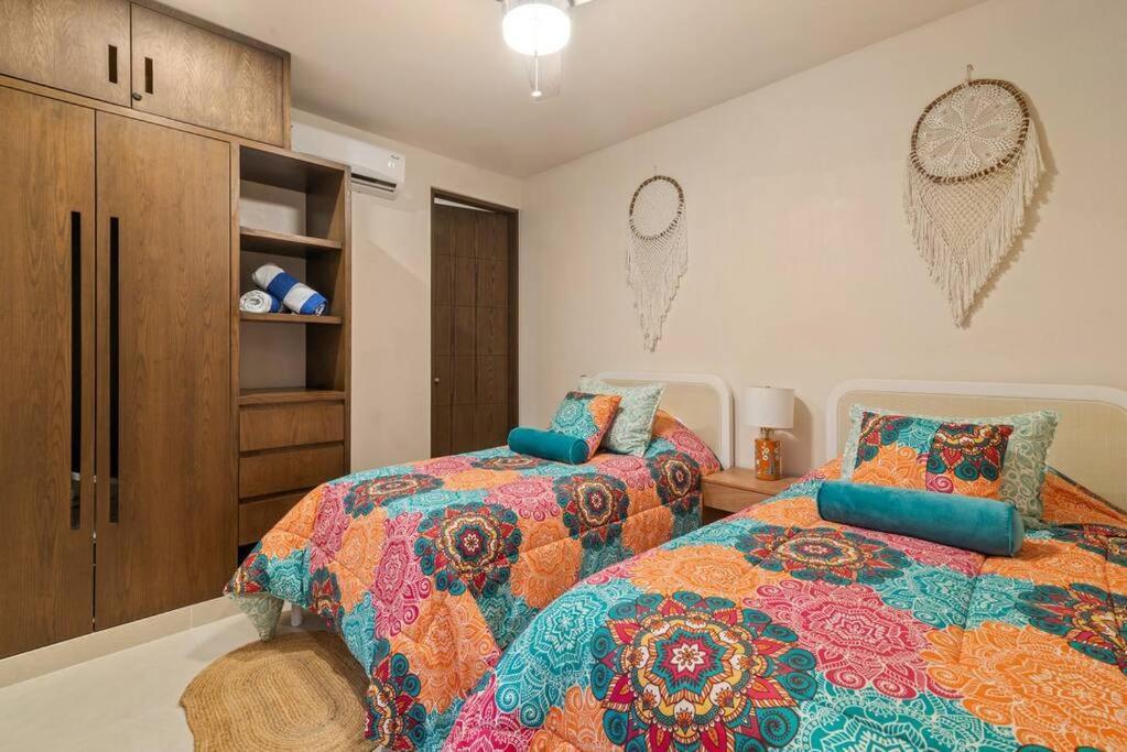 Casa Ohana~3br W/ Private Pool & Rooftop Jacuzzi, Wifi, Gym, & 5 Km To * Tulum