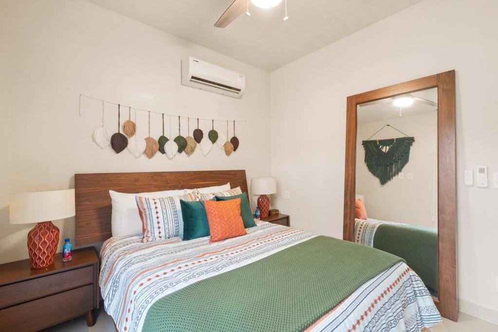 Villa Casa Ohana~3br W/ Private Pool & Rooftop Jacuzzi, Wifi, Gym, & 5 Km To Tulum