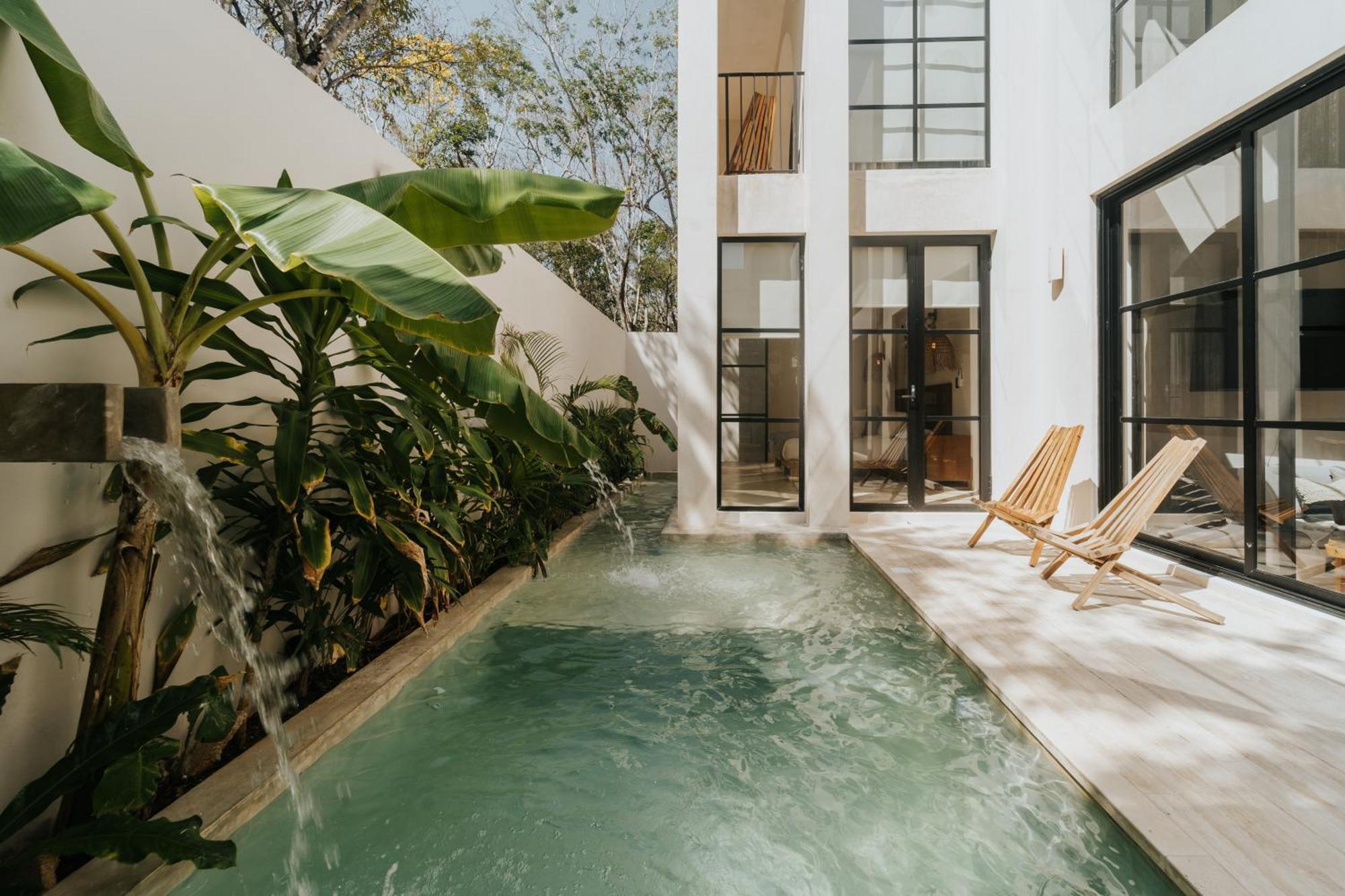 Viento 4br 8pp Private Pool Rooftop Security Tulum