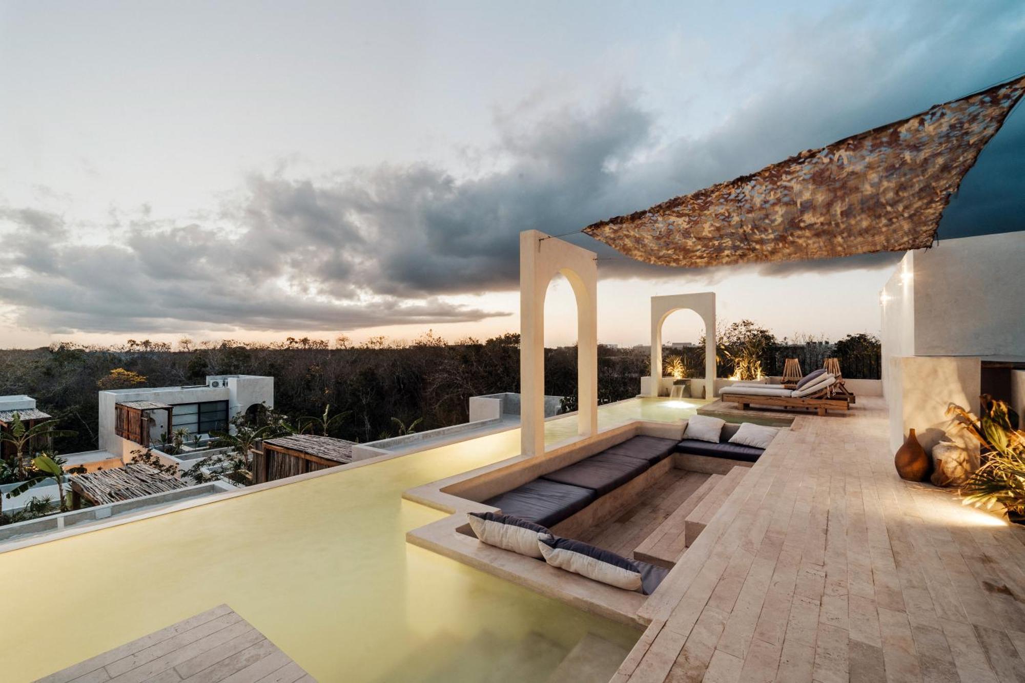 Viento 4br 8pp Private Pool Rooftop Security Tulum