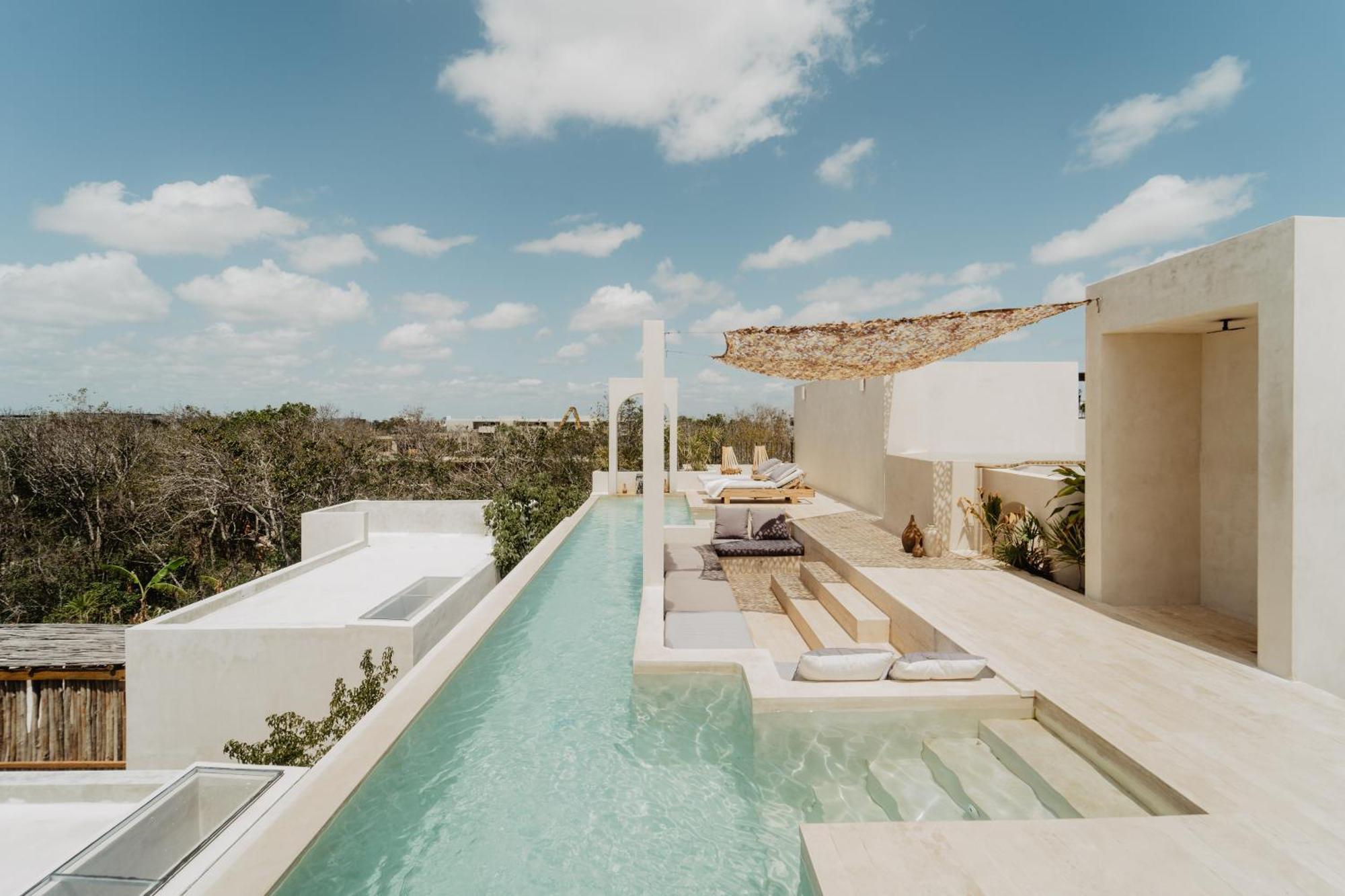 Villa Viento 4br 8pp Private Pool Rooftop Security Tulum