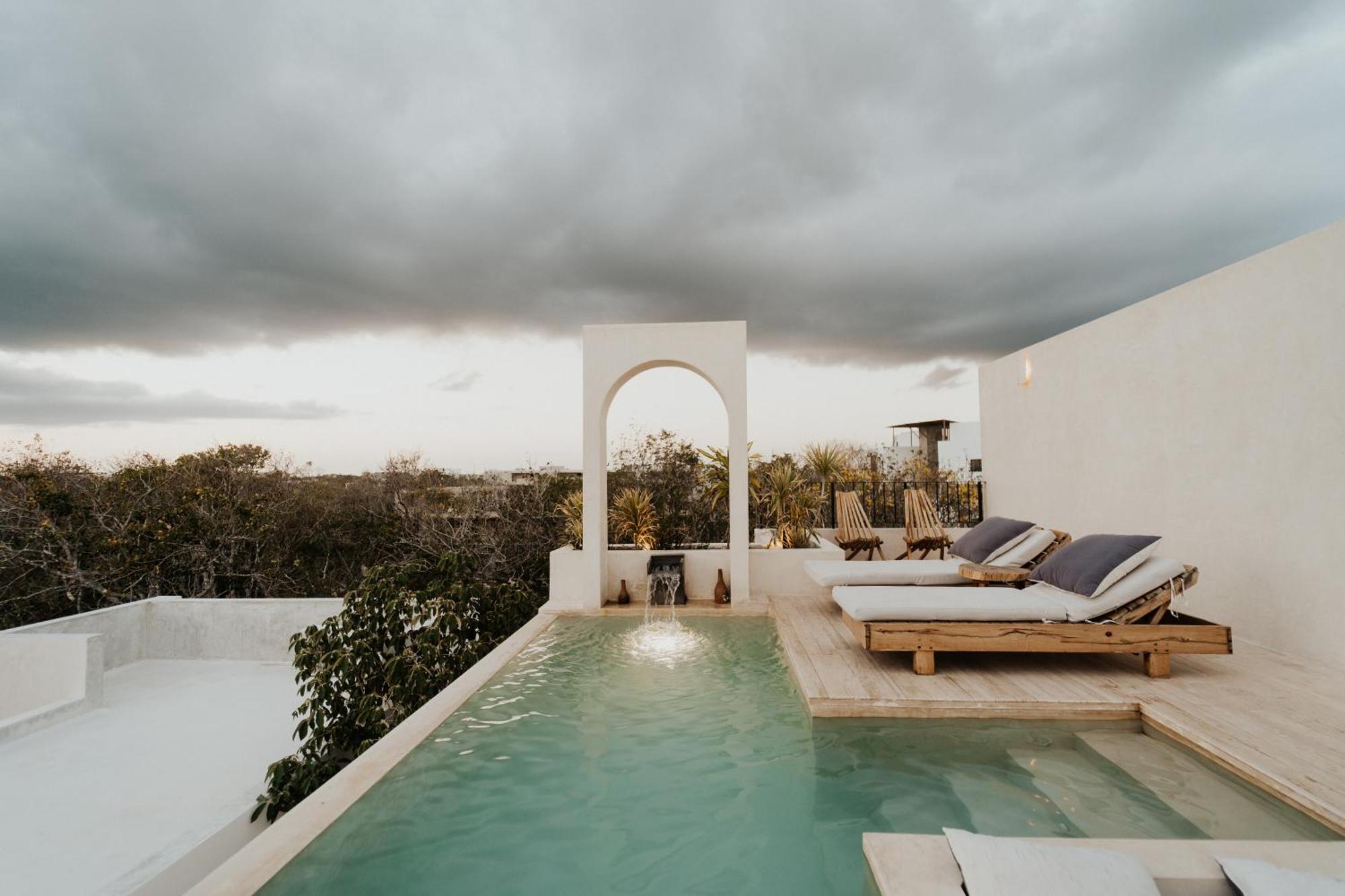 Viento 4br 8pp Private Pool Rooftop Security Tulum