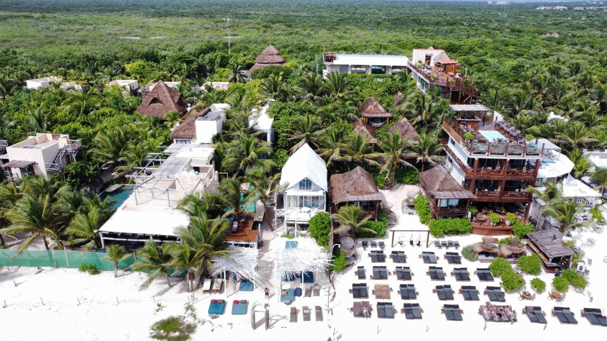 Lamar Front And Pool Tulum
