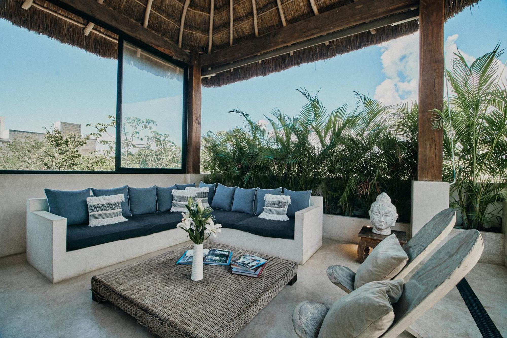 Yax'na House Luxury 240m2 - 12 Persons - 6 - 2 Swimming Pool - 3 Jacuzzis Tulum