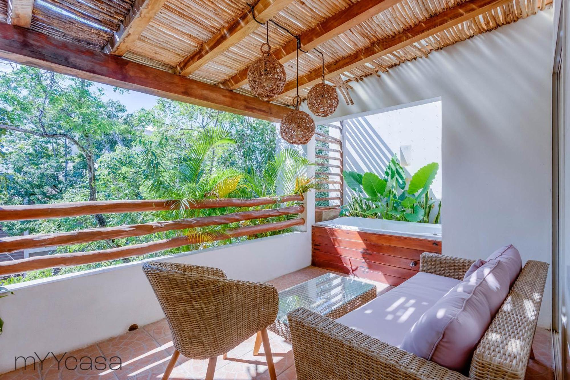 Beautiful With Private Jacuzzi In Aldea Zama Сasa de vacaciones *