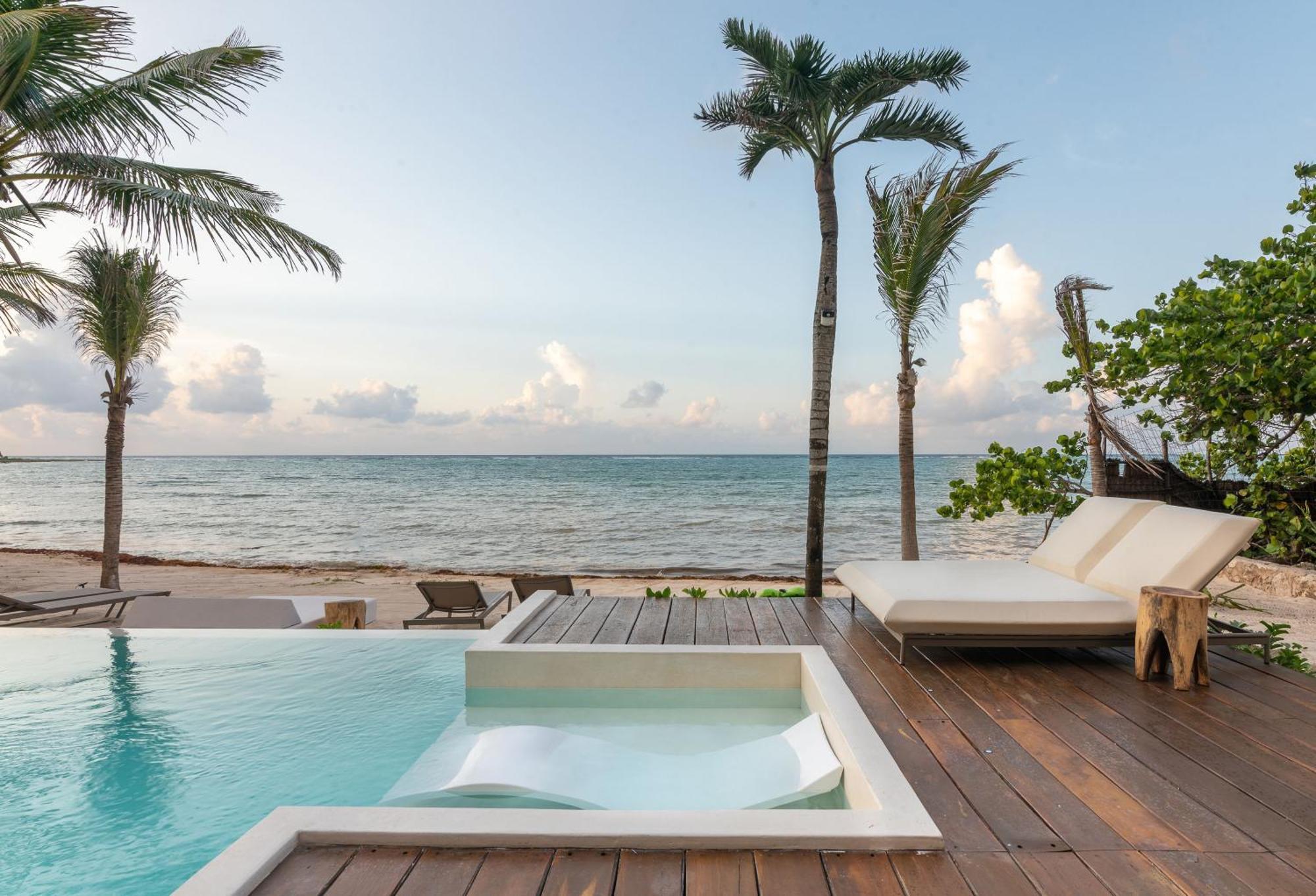 Tulumar Beachfront Luxury Villa- Full Service Villa Tulum