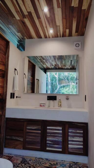Reflective Jungle Treehouse With Plunge Pool Apartamento Tulum