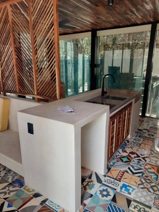 Reflective Jungle Treehouse With Plunge Pool Apartamento Tulum