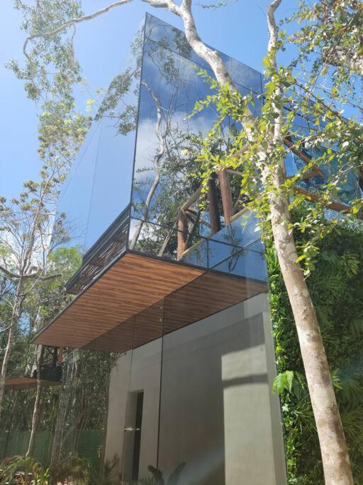 Reflective Jungle Treehouse With Plunge Pool Apartamento