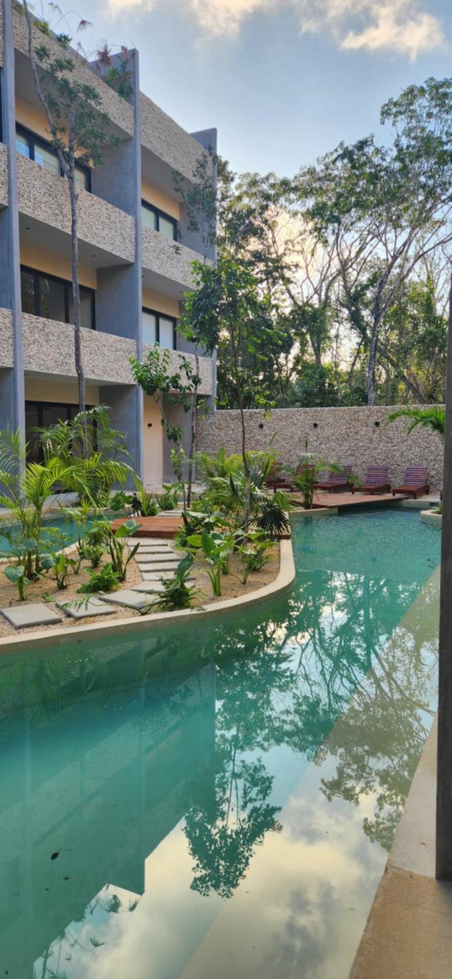 Amplio Departamento Con Balcon Y Cocina Tulum