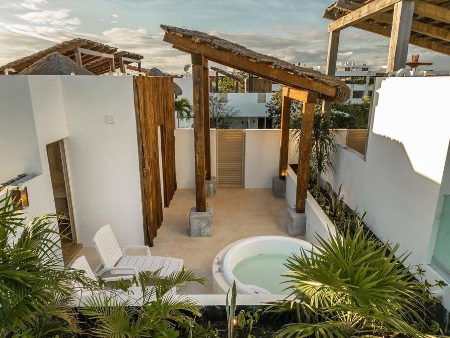 Apartamento In Tulum, Pool, Jacuzzi, 3 Beds Tulum